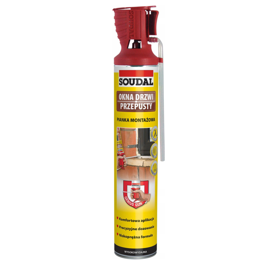 Soudal pianka 750 ml genius gun