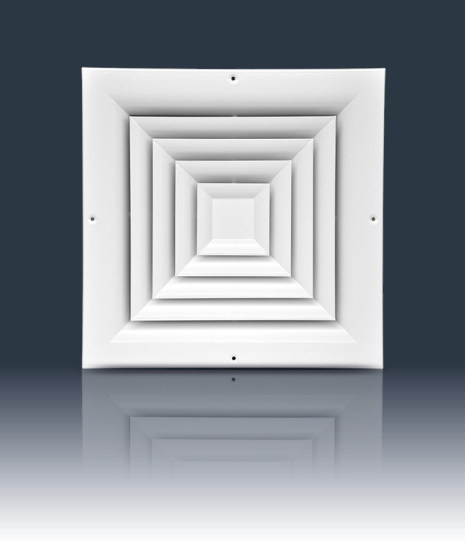 Anemostat nawiewny kwadratowy i prostokątny ASN Rdj Klima