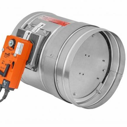 MERCOR FID PRO NISKOOPOROWA PRZECIWPOŻAROWA OKRĄGŁA KLAPA JEDNOPŁASZCZYZNOWA ODCINAJĄCA