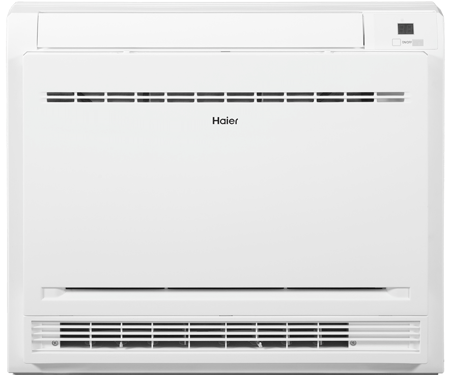 Haier Console R32 klimatyztaor przysufitowo-przypodłogowe.