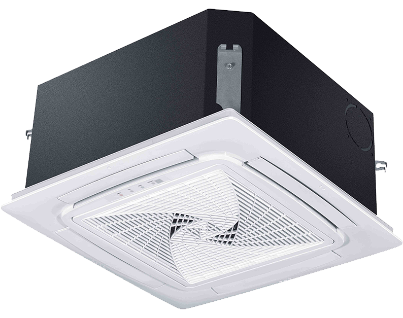 Klimatyzator kasetonowy Haier Cassette o obwodowym przepływie powietrza R32